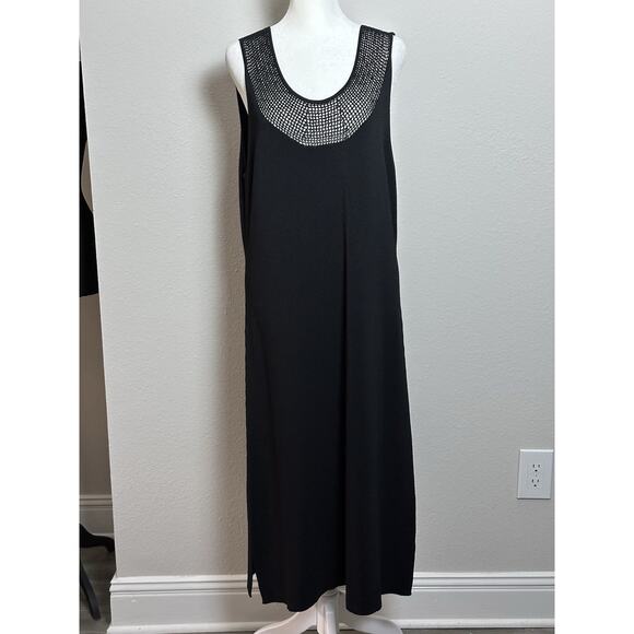 Studio Max Women’s Knit Two-Piece Dress & Sweater Black Size (L) - Picture 5 of 16